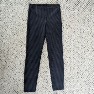 Blue Pinstripe Pants